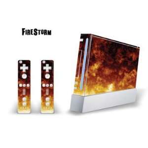  Nintendo Wii Skin   System Console Skin and two Wii Remote 
