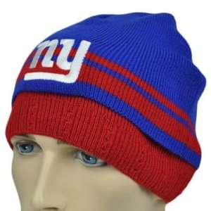 com NFL New York Giants Blue Red Double Knit Hat Beanie Toque Womens 