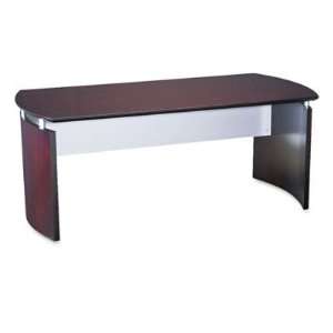   Mayline Napoli Series Wood Veneer 72w Desk Top with: Office Products
